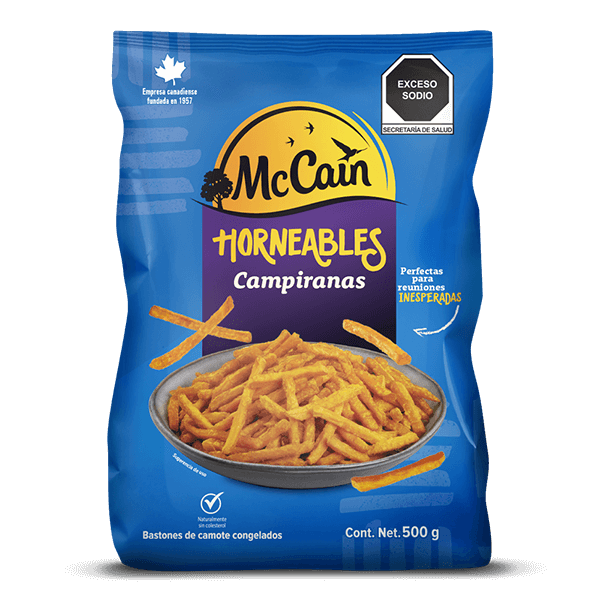 mccain campiranas de camote 500g