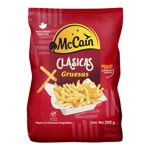mccain tradicionales corte grueso 500g