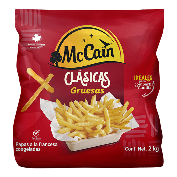 mccain tradicionales corte grueso 2kg