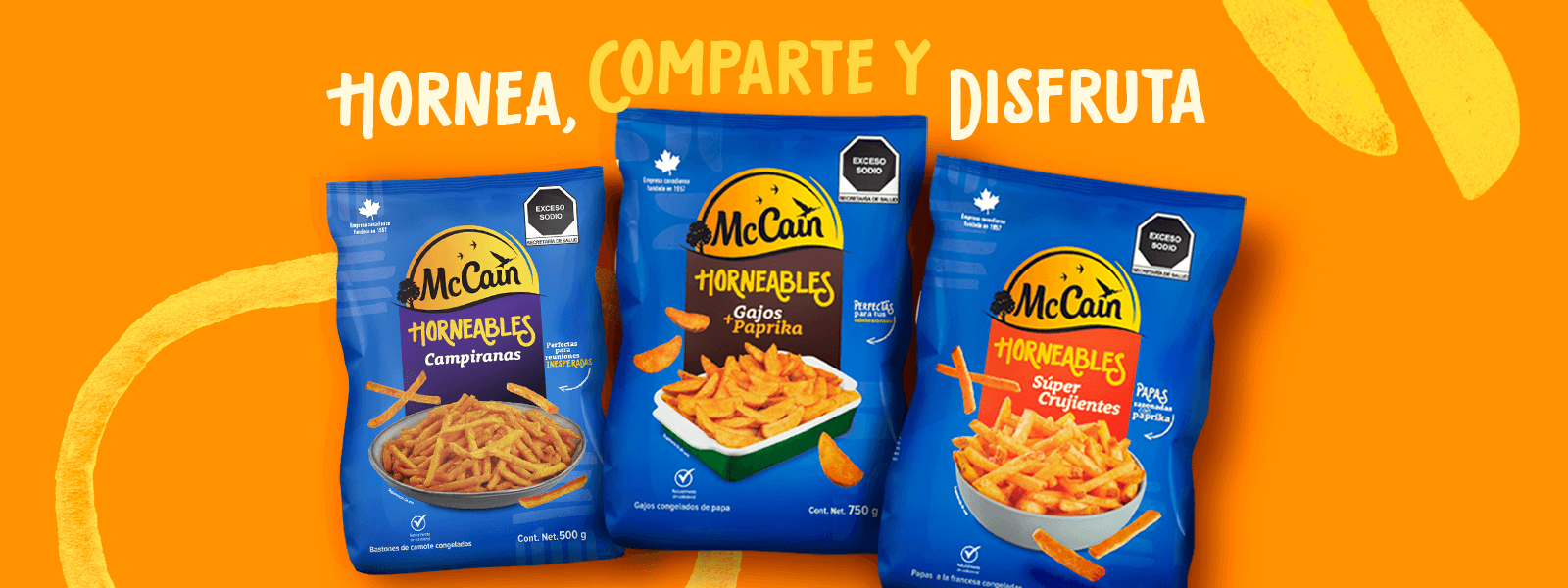 mccain productos d horneables