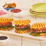 Hamburguesitas con Papas Hashtag